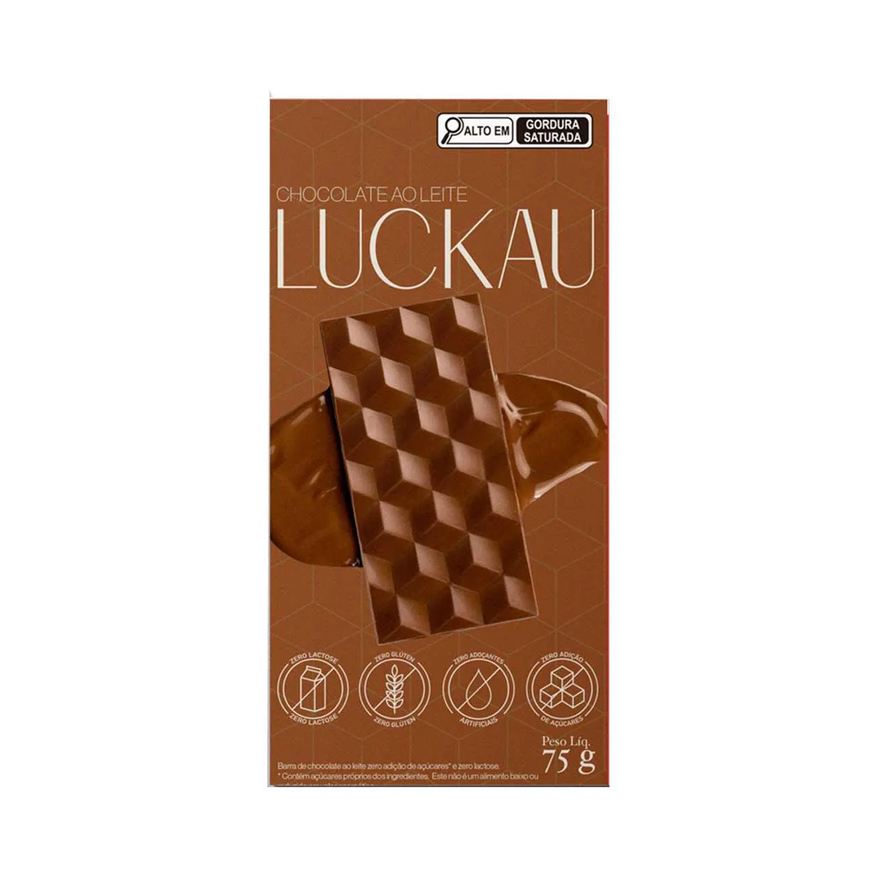 Luckau Chocolate ao Leite 75g