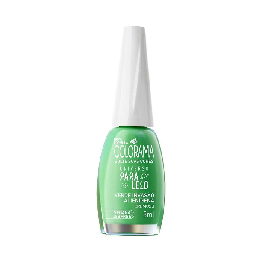 Colorama Esmalte Cremoso Universo Paralelo 8ml - Verde Invasão Alienígena