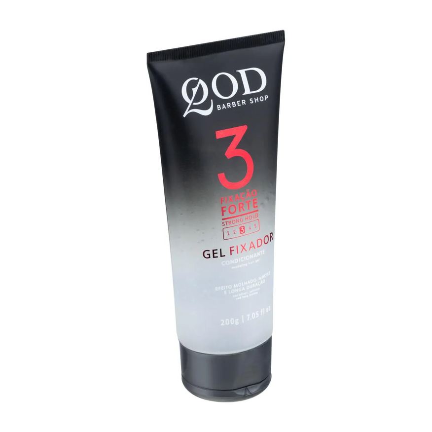 Nan Gel Condicionante Capilar QBS 3 Fixação Forte 200g
