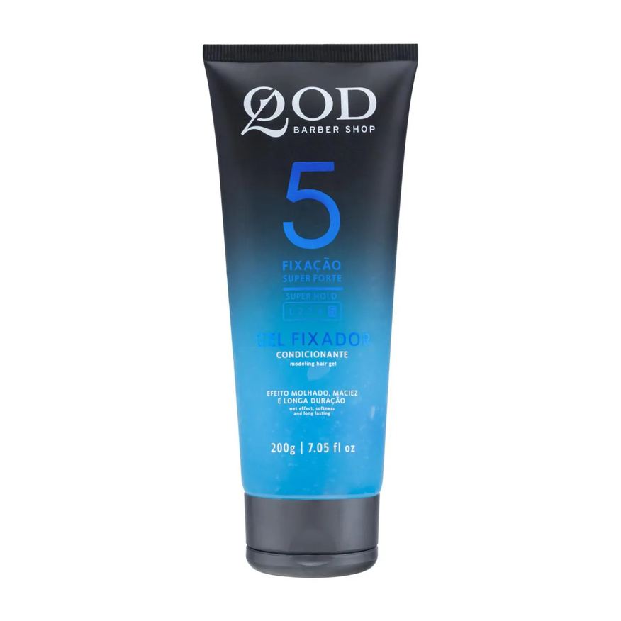 Nan Gel Condicionante Capilar QBS 3 Fixação Super Forte 200g