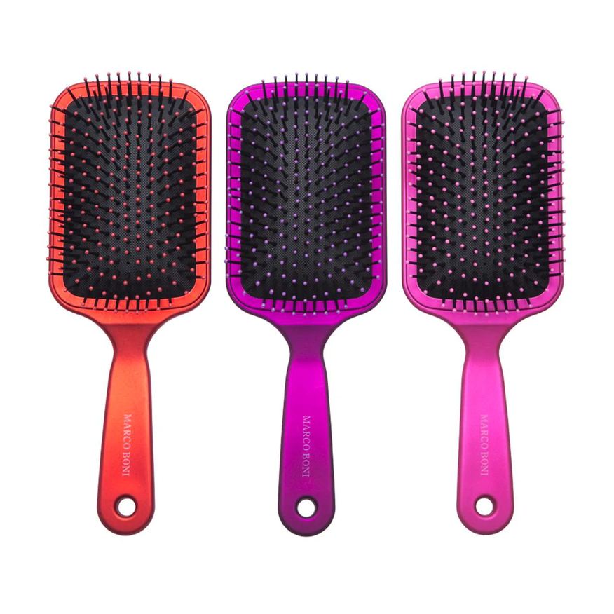 de Escova Cabelo Marco Boni Deluxe Raquete - 1 unidade