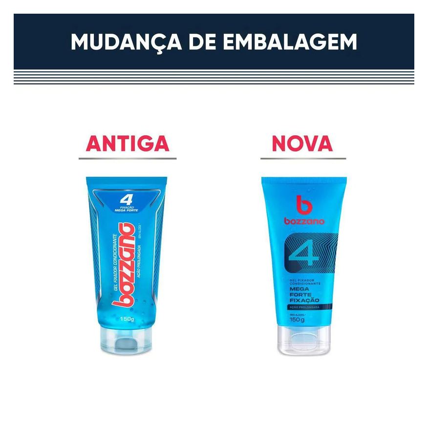 Bozzano Gel Fixador Condicionante Ação Prolongada 150g