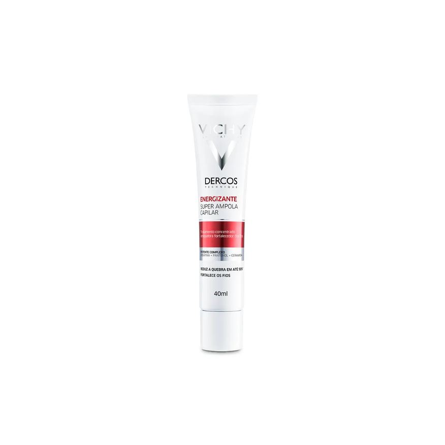 Vichy Ampola Capilar Dercos Energizante Tratamento Antiquebra Tratamento Concentrado Antiquebra Capilar 40ml