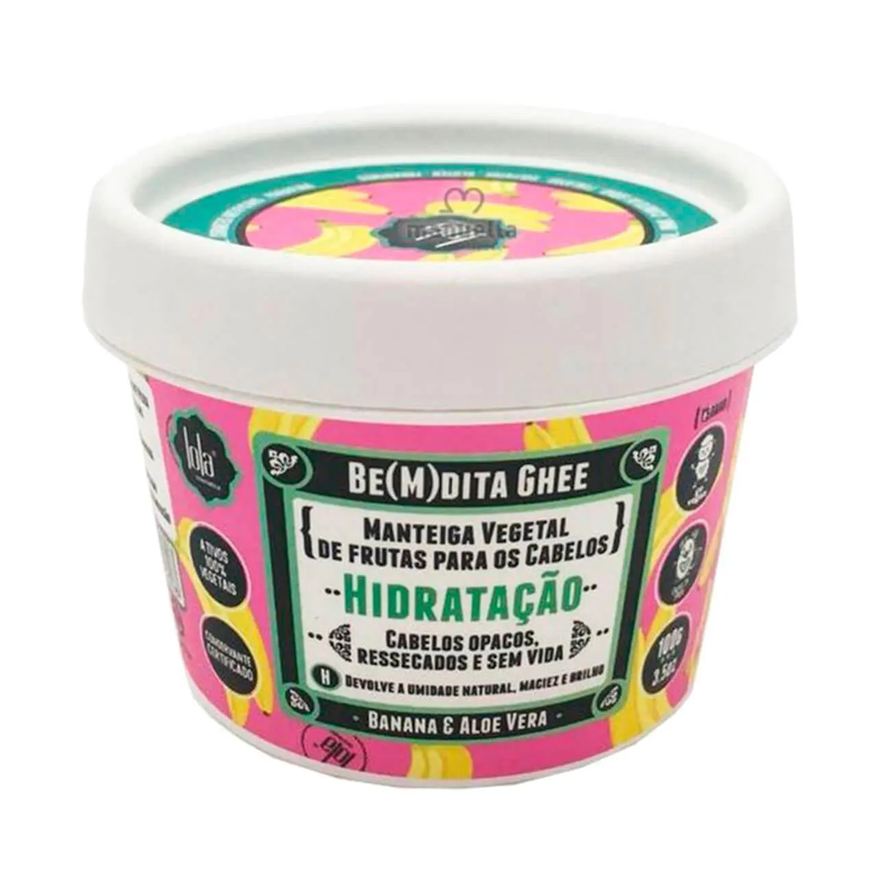 Lola Máscara de Hidratação Be(m) Dita Banana e Aloe Vera 100g