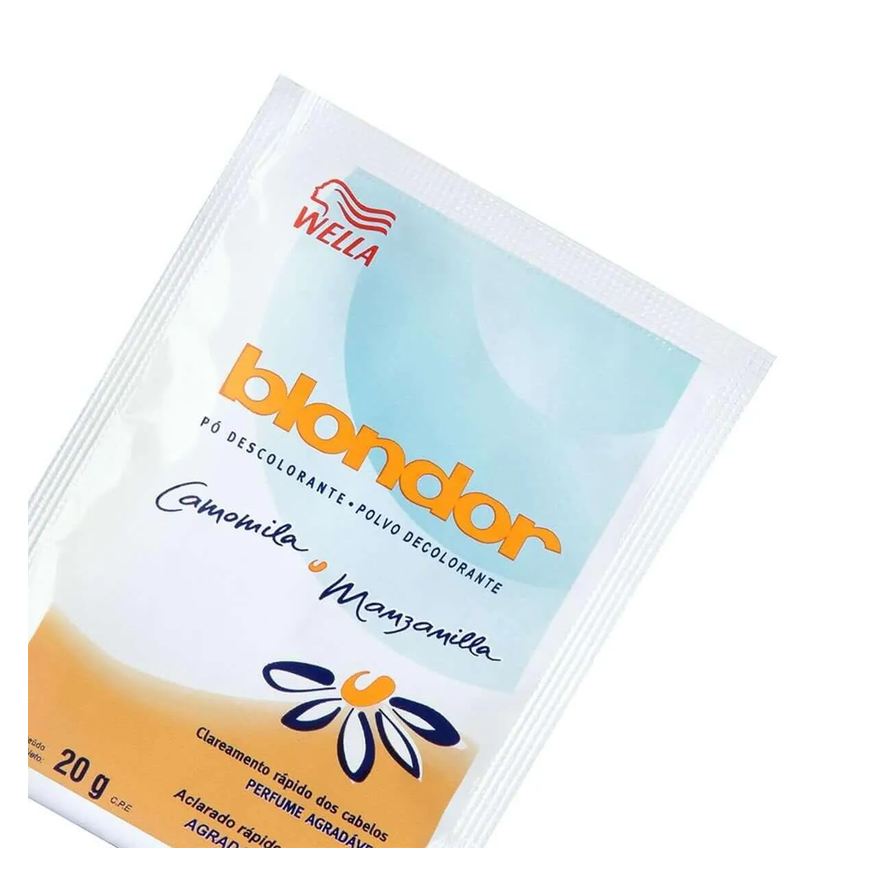 Descolorante Pó Blondor Camomila 20g