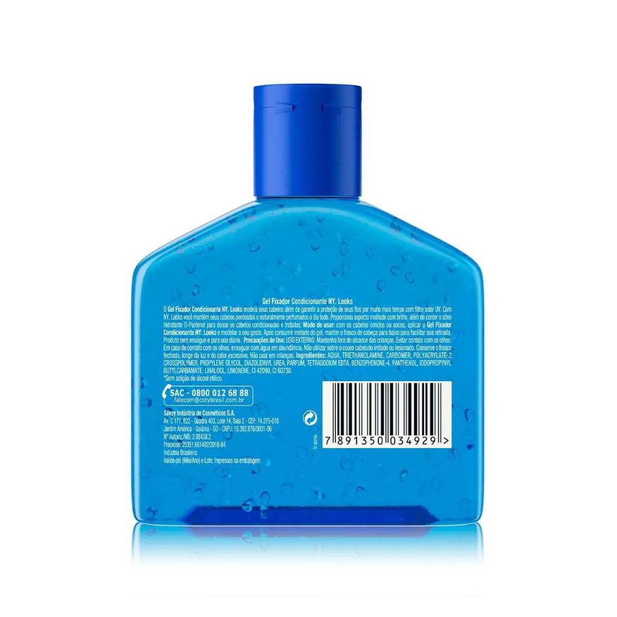 Fixador Gel Capilar Ny Looks Mega Fixação com 240g