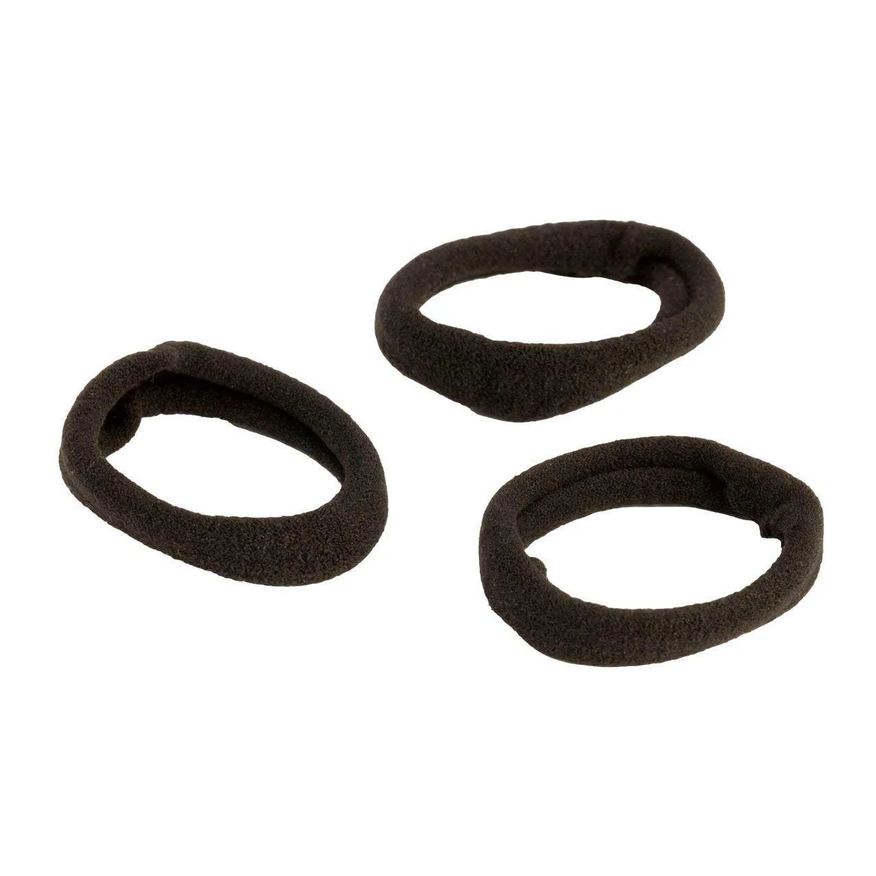 Needs Elásticos de Cabelo Preto 6 Unidades