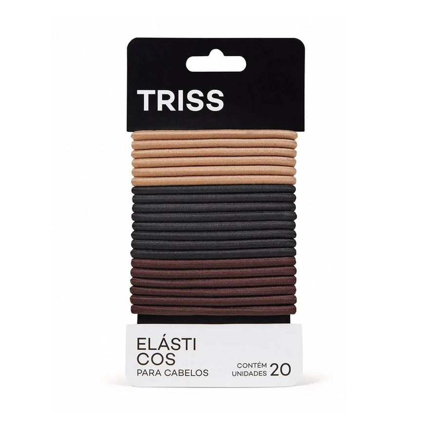 Needs Elástico de Cabelo Nylon Sortidos 20 Unidades