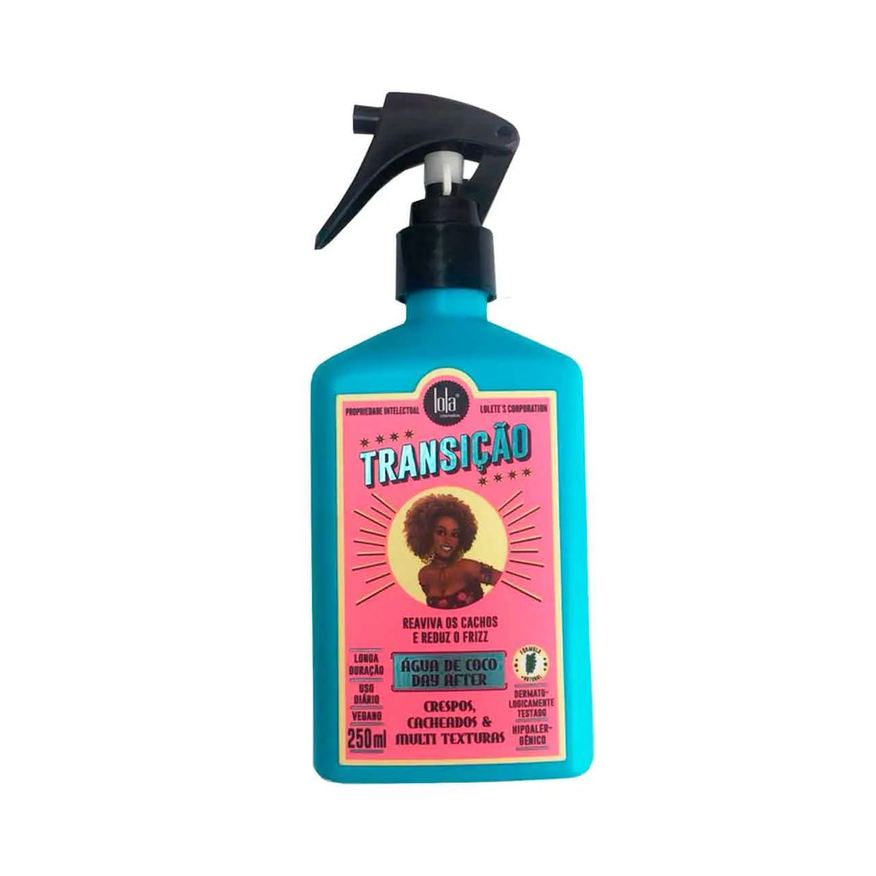 Lola Água de Coco Capilar Cabelo Transição Day After 250ml
