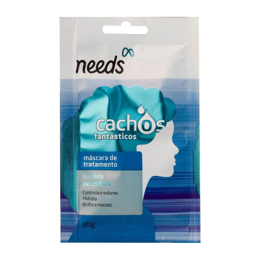 Needs Máscara Capilar Cachos Fantásticos 30g