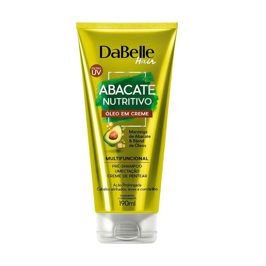 DaBelle Óleo em Creme Hair Abacate Nutritivo com 190ml