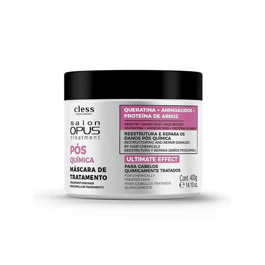 Salon Opus Máscara de Hidratação Pós Química 400g