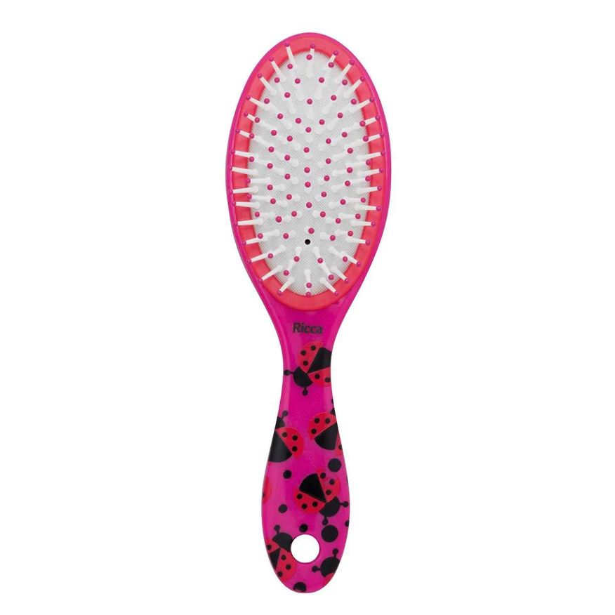 Ricca Escova de Cabelo Colors Kids Beez com 1 Unidade