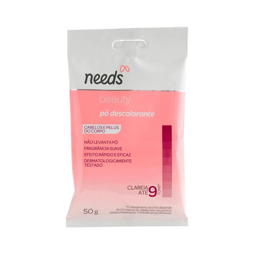 Needs Pó Descolorante Beauty 50g