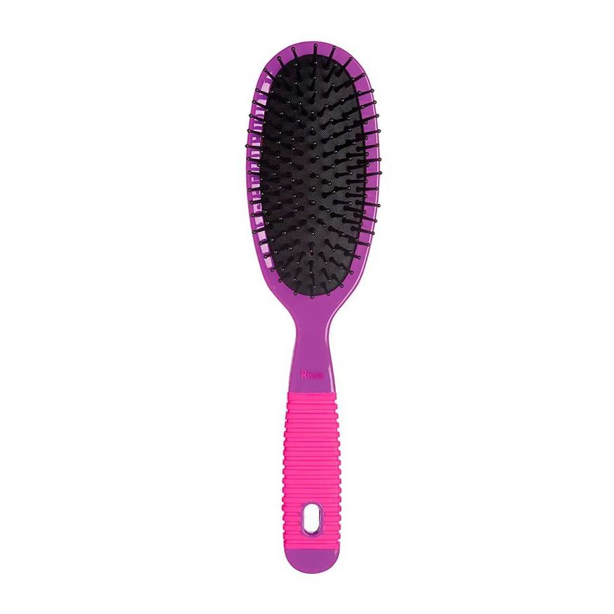 Ricca Escova de Cabelo Pink & Purple Grande - 1 unidade