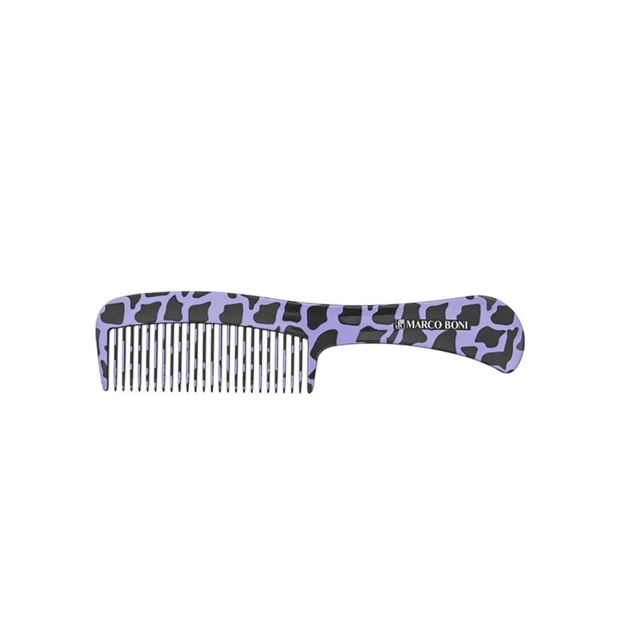 Pente e Escova de Cabelo Marco Boni Animal Print Animal Print - 1 unidade