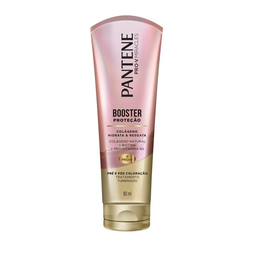 Pantene Booster Pro-V Miracles Colágeno Pré e Pós Coloração 90ml