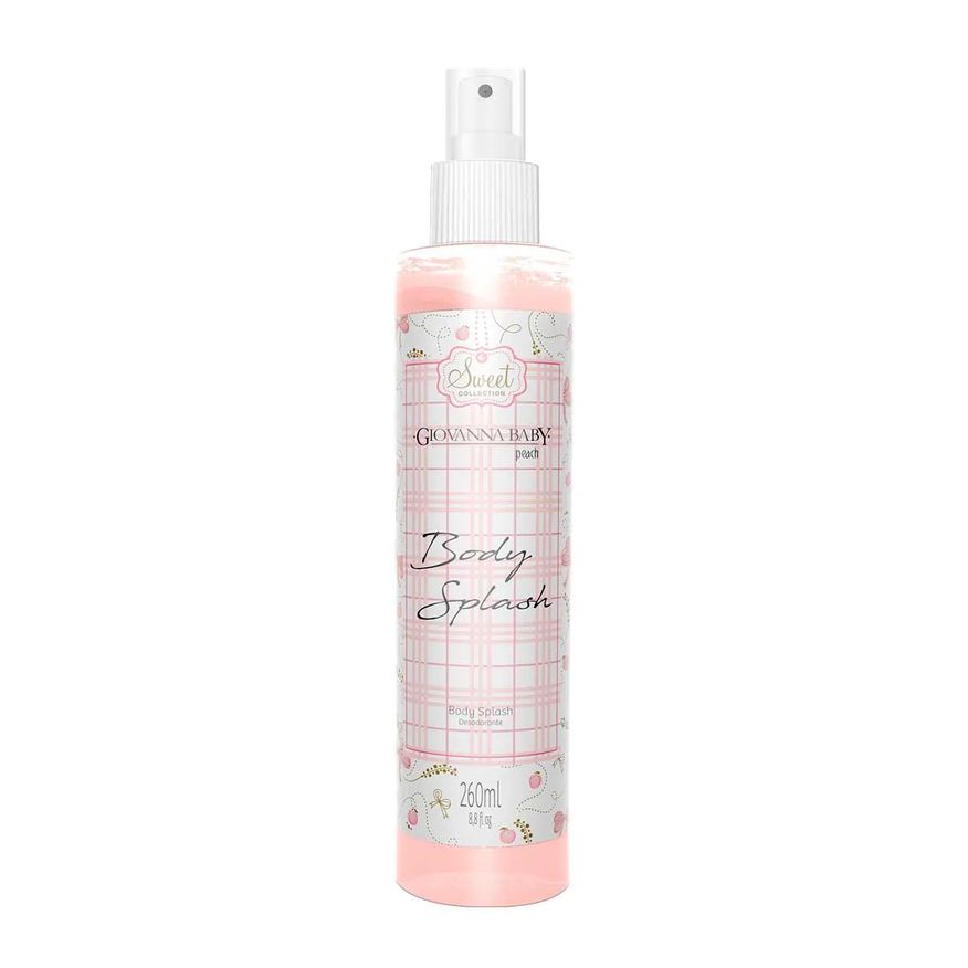 Splash Body Desodorante Corporal Giovanna Baby Peach 260ml