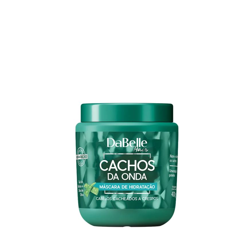Capilar Máscara Cabelo Cacheado Dabelle Cachos da Onda 400g