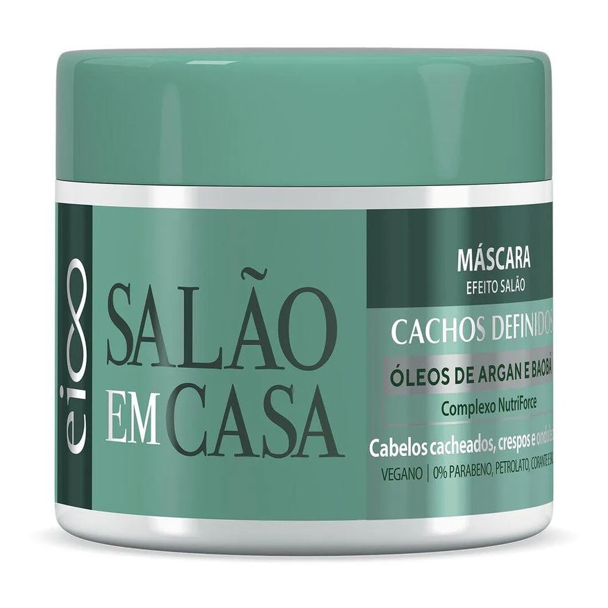 Eico Máscara Capilar Cabelo Cacheado Salão Em Casa 270g