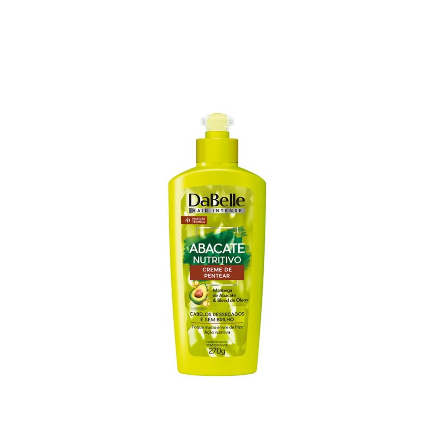 Dabelle Creme de Pentear Abacate Nutritivo 270g