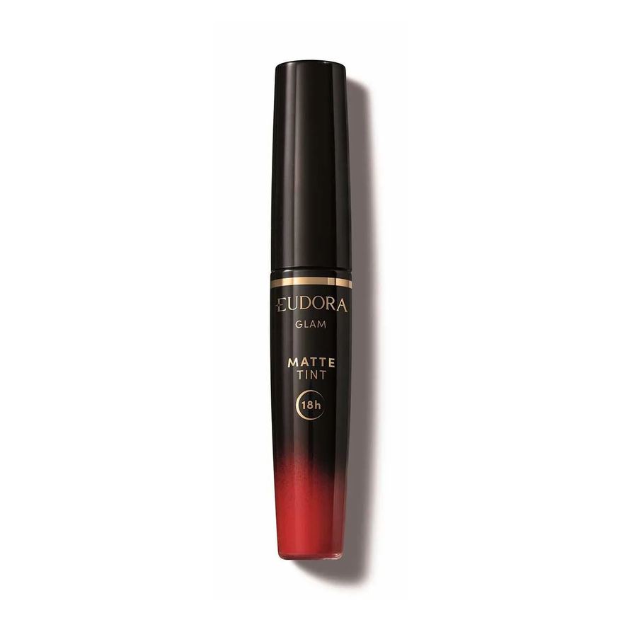Eudora Batom Líquido Glam Matte Tint 4ml - Vermelho Radiante