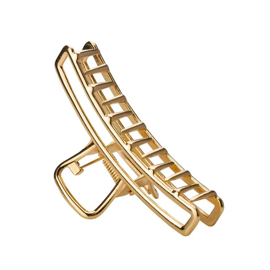 Needs Piranha de Cabelo Metal Dourado Grande 1 Unidade