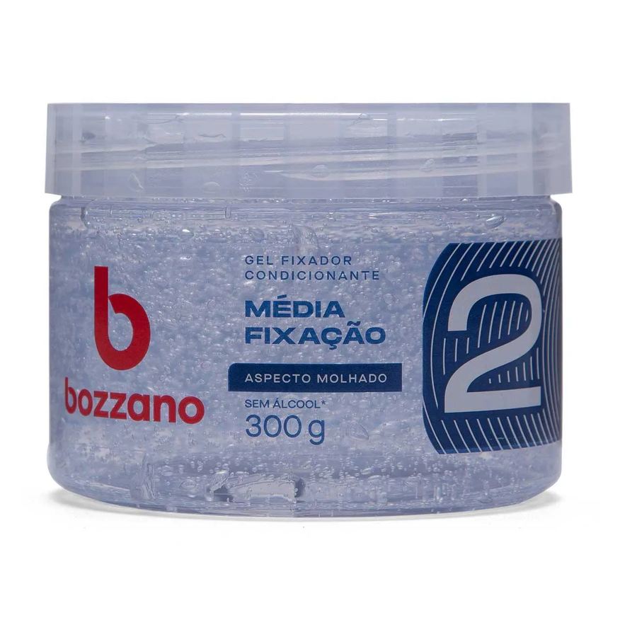 Bozzano Gel Fixador Condicionante Aspecto Molhado 300g