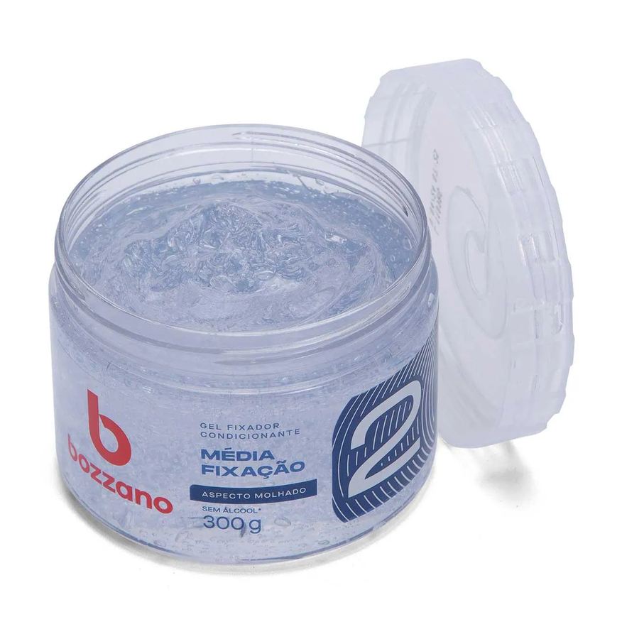 Bozzano Gel Fixador Condicionante Aspecto Molhado 300g