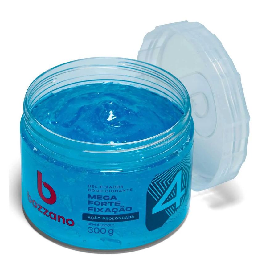 Bozzano Kit Masculino Gel Fixador Condicionante Ação Prolongada 300g + Desodorante Antitranspirante Aerosol Extreme Sport 72h 150ml