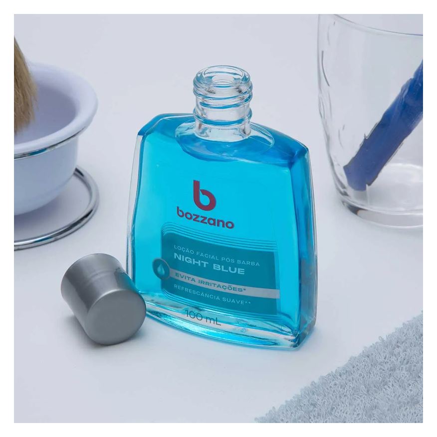 Bozzano Loção Pós-Barba Night Blue com 100ml