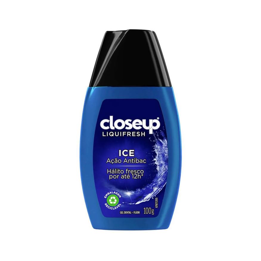 Dental Gel Closeup Liquifresh Ice Antibac 100g