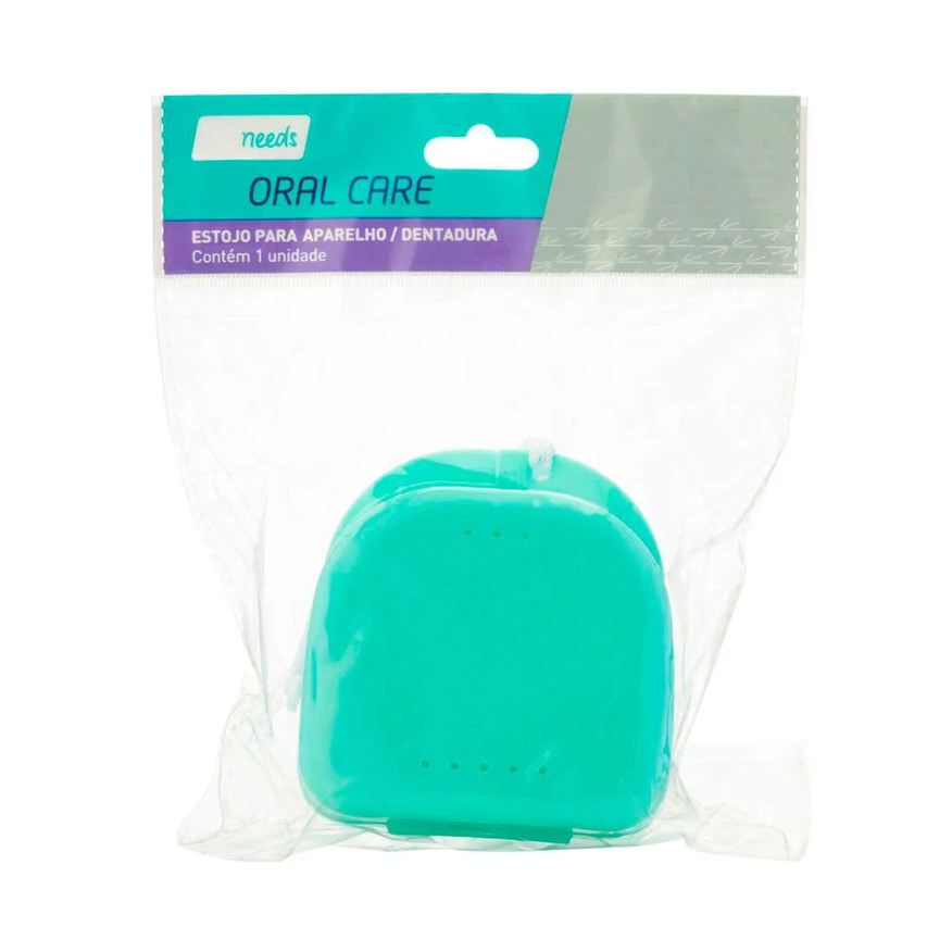 Needs Porta Aparelho Dental e Dentadura 1 unidade