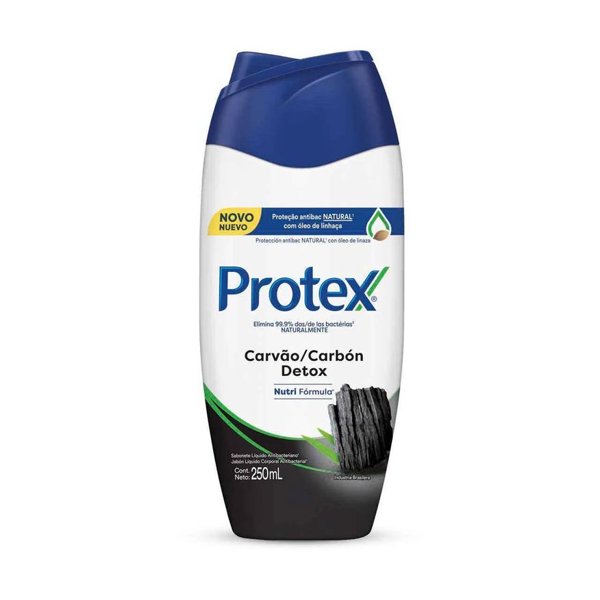 Protex Sabonete Líquido Carvão Detox 250ml