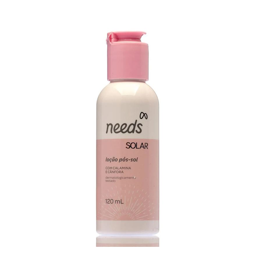 Needs Solar Loção Pós-Sol Calamina e Cânfora 120ml