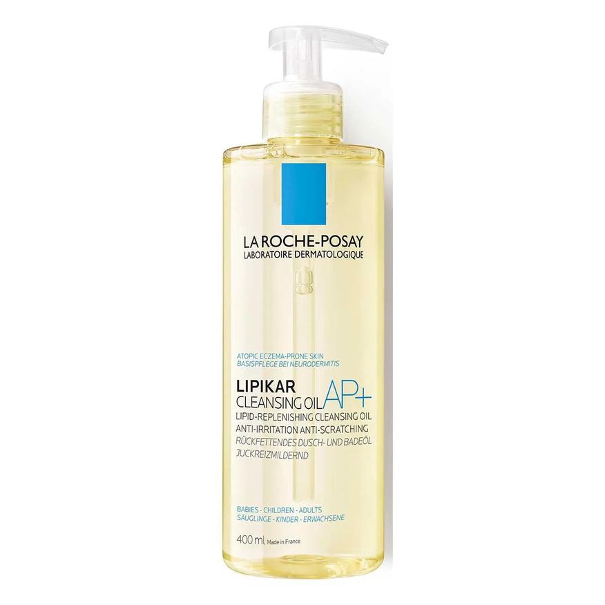 La Roche-Posay Óleo de Limpeza Hidratante Lipikar Cleansing Oil AP+ Óleo de Limpeza para Pele Seca e Atópica 400ml