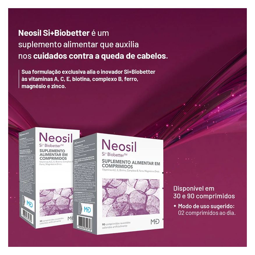 50mg Neosil Suplemento Alimentar - 90 Comprimidos