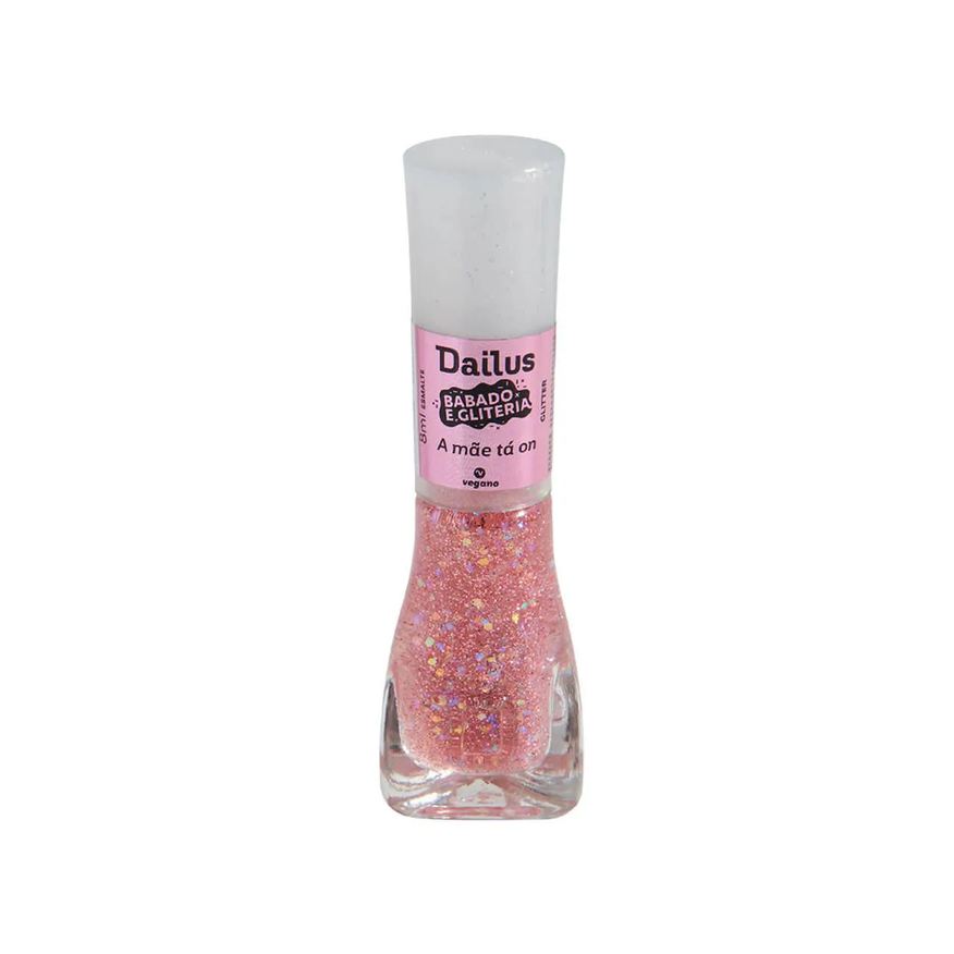 Dailus Esmalte Babado e Gliteria 8ml - A Mãe Tá On