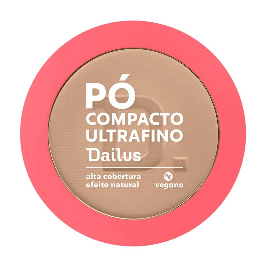 Compacto Pó Ultrafino Dailus 10g - D5 Médio