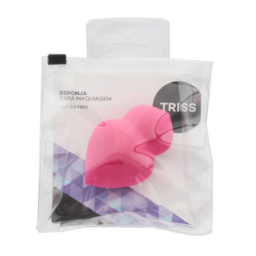 Triss Esponja de Maquiagem Rosa 1 Unidade