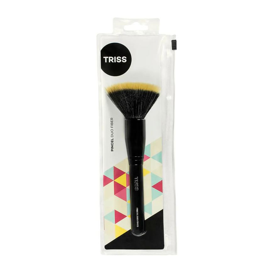 Triss Píncel de Maquiagem Duo Fiber 1 Unidade
