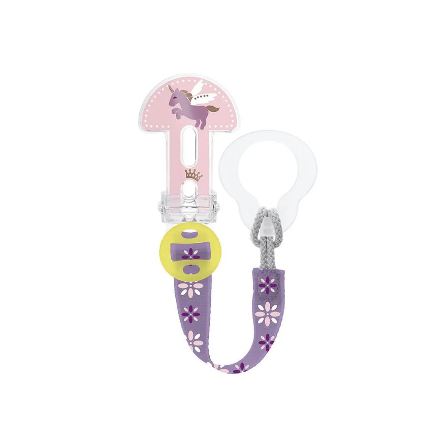 MAM Prendedor de Chupeta Clip It! & Cover Rosa