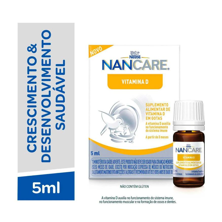 Nancare Vitamina D Gotas 5ml