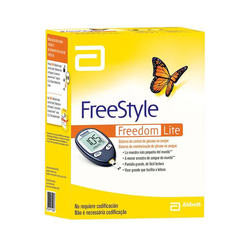 Freestyle Kit Monitor de Glicemia Freedom Lite