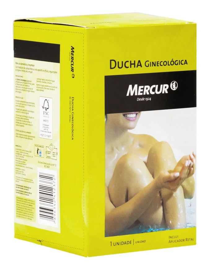 Mercur Ducha Ginecológica Nº 12 com 1 unidade