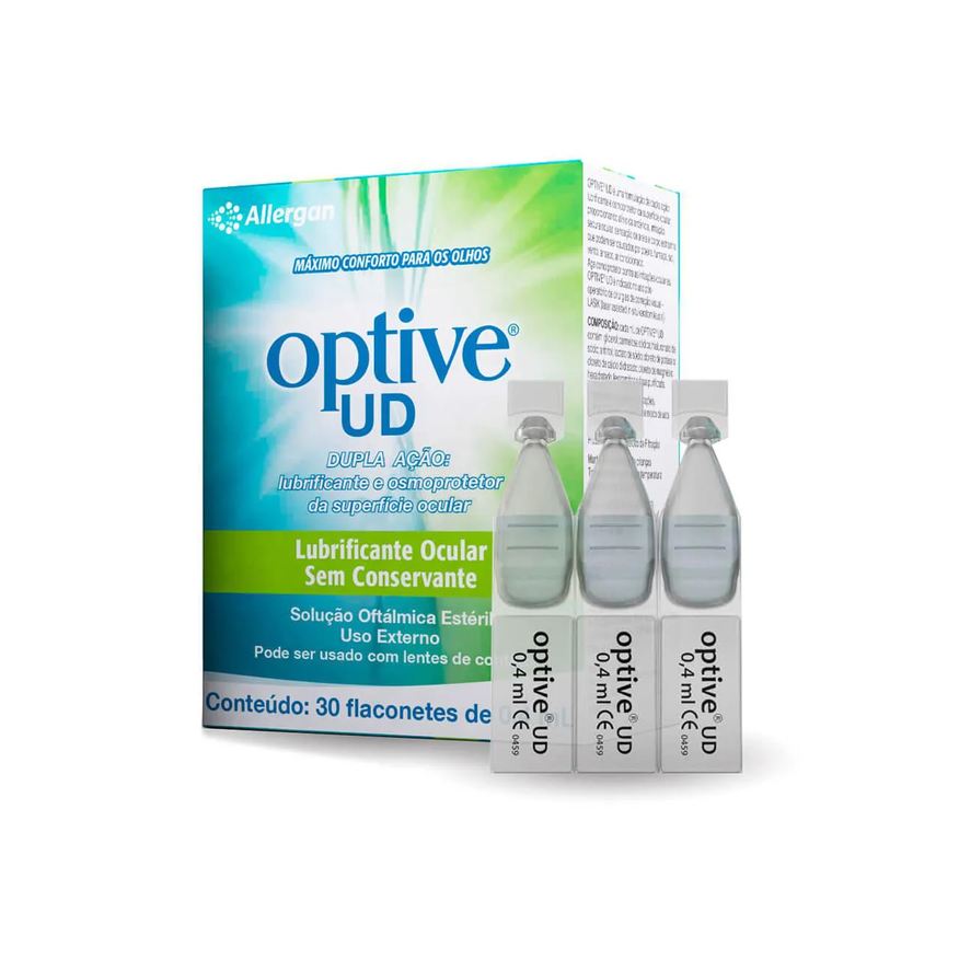 Optive Lubrificante Ocular UD 30 flaconetes de 0,4ml cada