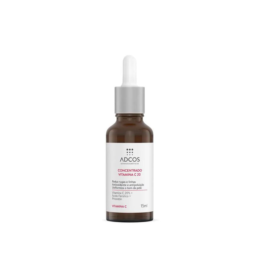 Adcos Derma Complex Concentrado Vitamina C 20 - Anti-idade 15ml