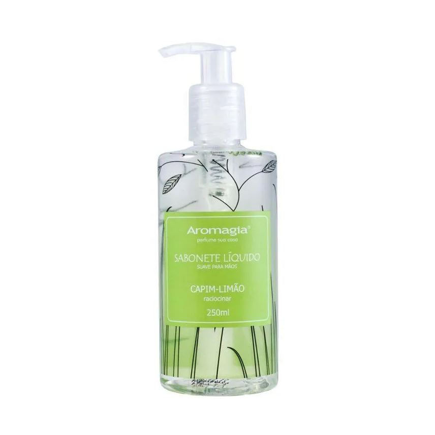 Wnf Sabonete Líquido Capim Limão Aromagia 250ml