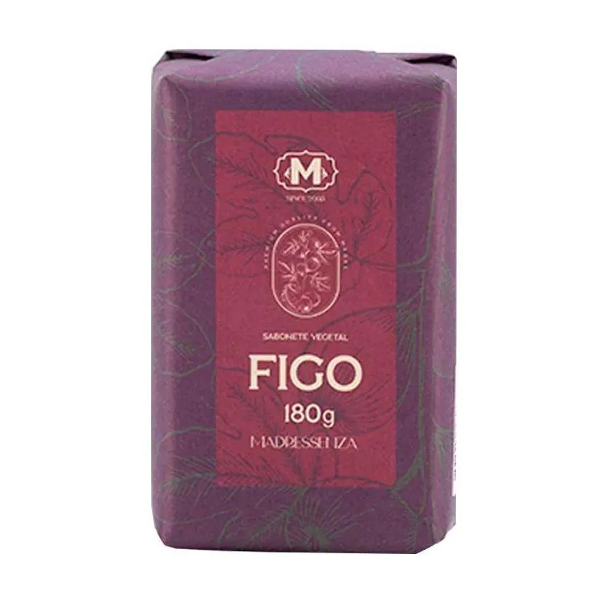 madressenza Sabonete vegetal em barra figo 180g