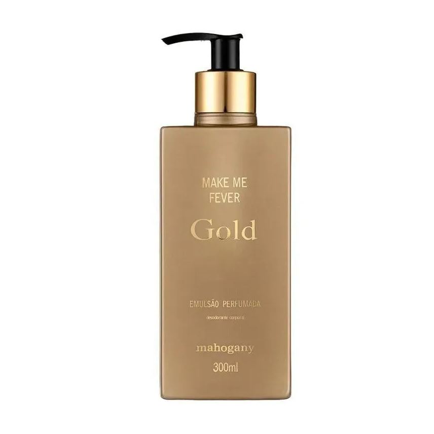 Mahogany Hidratante Make Me Fever Gold 300ml